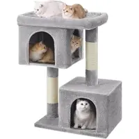 Hoppa! - Kattenboom - XL - Lichtgrijs