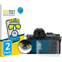 BROTECT - Screenprotector voor Nikon Z50 II - Folie Beschermfolie matte volledig dekking 2 Stuks
