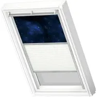 Velux Verduisterend Rolgordijn Dfd Pk10 4653s - Manueel - Wit
