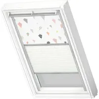Velux Verduisterend Rolgordijn Dfd U04 4667s - Manueel - Wit
