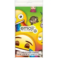 Haza - Plastic Emoji Rainbow tafelkleed - Decoratie > Tafelkleden, placemats en tafellopers