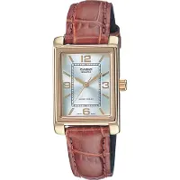 Casio Analoog horloge bruin / goud