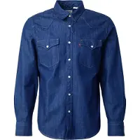 Levi's Overhemd 'Barstow Western Standard Fit Shirt' blauw denim