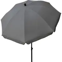 Aktive Umbrella With Uv Protection 240 Cm Grijs