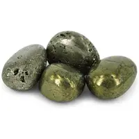 Spiru Trommelstenen Pyriet (20-40 mm) - 100 gram