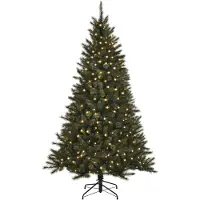 Black Box Trees verlichte kerstboom Toronto (h155xø102 cm)