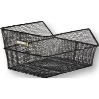 Basil Cento S Fietsmand - Achter - Staal - Small - Zwart
