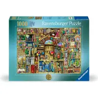 Ravensburger Bizarre Boekwinkel 2 1000 Stuk Puzzel voor Volwassenen - 12000300 - Handgemaakt, Gemaakt in Duitsland