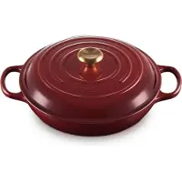 Le Creuset Signature Cast Iron Shallow 30 Cm Steelpan