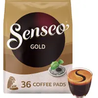 Saeco Gold Koffiepads – 36 stuks – 100% Arabica, Medium Roast, Volle Smaak