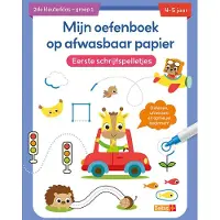Deltas Mijn oefenboek Eerste schrijfspelletjes Boek