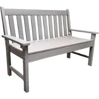 Buitengewoon Boet Milford Tuinbank Light Grey 131 cm