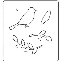 Creativ Company snijmal vogeltjes
