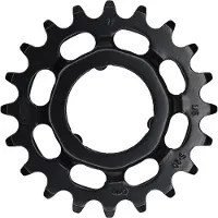 Kmc Tandwiel 21T - Gehard Chromoly Staal - Zwart - Voor Shimano Versnellingsnaven