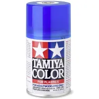 Tamiya Hobbyverf Acrylverf - TS-72 Clear Blue Transparent - Gloss - Acryl Spray - Verf spuitbus - 100 ml