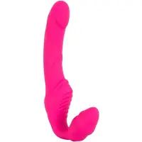Strapless Strap-On You2Toys - Double2Teaser - opzetbare vibrator zonder harnas (roze)