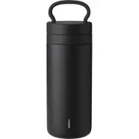 Stelton Tabi Thermosbeker 40 Cl Zwart - Thermobekers Roestvrijstaal Black - 370