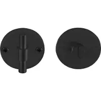 Formani Piet Boon ONE PBWC50 toilet/badkamersluiting - PVD mat zwart