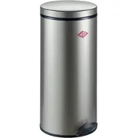 Wesco Gastro 127 Afvalbak | Pedaalemmer | 22 Liter | Metaal - Zilver | Prullenbak - Made in Germany