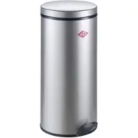 Wesco Gastro 127 Afvalbak | Pedaalemmer | 22 Liter | Metaal - Nieuwzilver | Prullenbak - Made in Germany
