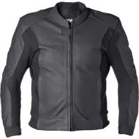 GMS GS-1 Zwarte Leren Motorjas Maat 114