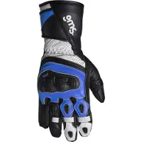 GMS GR-1 SF Zwart Wit Blauw Geperforeerde Handschoenen Maat M
