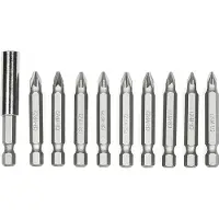 Benson Bitset 50 mm PZ1/PZ2 - Inclusief Bitverlenger - 10-delig