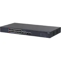 Dahua Technology DH-CS4218-16ET-190, Beheerd, L2, Gigabit Ethernet (10/100/1000), Ondersteunt Power over Ethernet (PoE), Geschikt voor montage in een rack