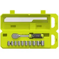 Ryobi RHRS11PC | 11-delige 3/8" ratel en dopsleutelset - 5132006068
