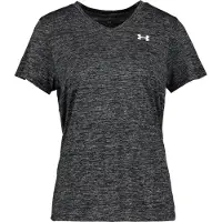 Under Armour Functioneel shirt 'Twist' grijs gemêleerd / wit