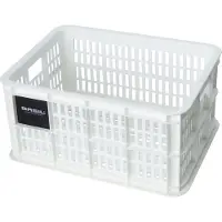Basil Fietskrat S - Small - 17,5 Liter - Wit