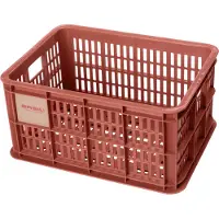 Basil Fietskrat S - Small - 17,5 Liter - Rood