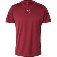 Puma Shirt 'TAD ESSENTIALS' wijnrood / wit