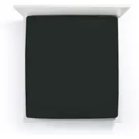 Bella Donna Jersey La Piccola Topperhoeslaken 120x190-200 cm zwart-0101