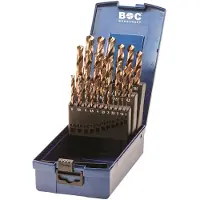 Bohrcraft Din 338 N Hss-e Co5% Metaalboor 25 Stukken