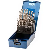 Bohrcraft Din 338 N Hss-g Metaalboor 25 Stukken