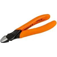 Bahco Diagonale Kniptang Met Monomaterial Handgrepen En Fosfaat Afwerking 160 Mm