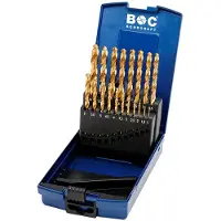 Bohrcraft Din 338 N Hss-tin Metaalboor 19 Stukken