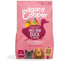 Edgard & Cooper Free Run Duck Puppy Eend Kip Banaan Hondenvoer 7 kg Graanvrij