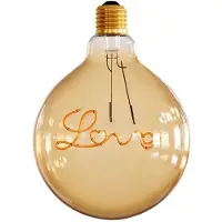 Creative Cables Cbl700216 Love E27 5w 250 Lumens 2000k Bolvormige Led-filamentlamp
