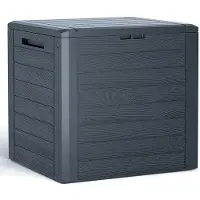 Prosperplast 140l Woodebox Collection 58.5x46x55 Cm Tuinkist