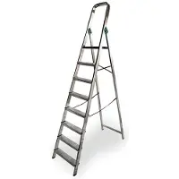 EDM Aluminium Trapje 8 Treden
