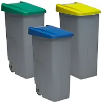 Denox Pack Closed Recyclebak 110l 3 Eenheden