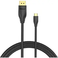 Vention CGYBH - USB-C naar DisplayPort Kabel - 2 Meter - 4K 60Hz - Zwart