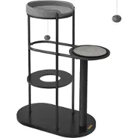 Feandrea Krabpaal 111 cm hoog met klassieke zwarte sisalstam