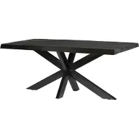 LivingFurn Norris eettafel spiderpoot 180x90x76cm