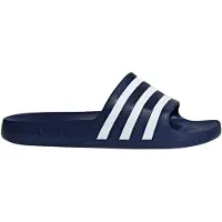 Adidas Muiltjes 'Adilette Aqua' donkerblauw / wit