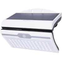 EDM LED-plafondlamp 31848, wit, 6 Watt, 430 lumen, 6500 Kelvin, met zonnepaneel en bewegingssensor