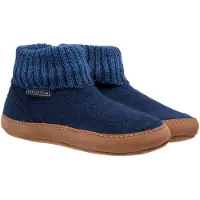 Bergstein Pantoffel Cozy Lux Dark Blue-Schoenmaat 31
