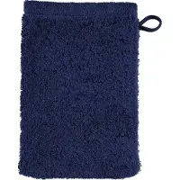 Cawö Washandje Lifestyle Uni Navy (Set van 6)